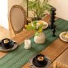 Boho Modern Table Runner with Tassels view 3