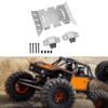 sporful 1/8 RC Car Chassis Armor Skid Plate Set, Stainless Steel, for AXP8 Gilamon Off-Road Vehicle view 2