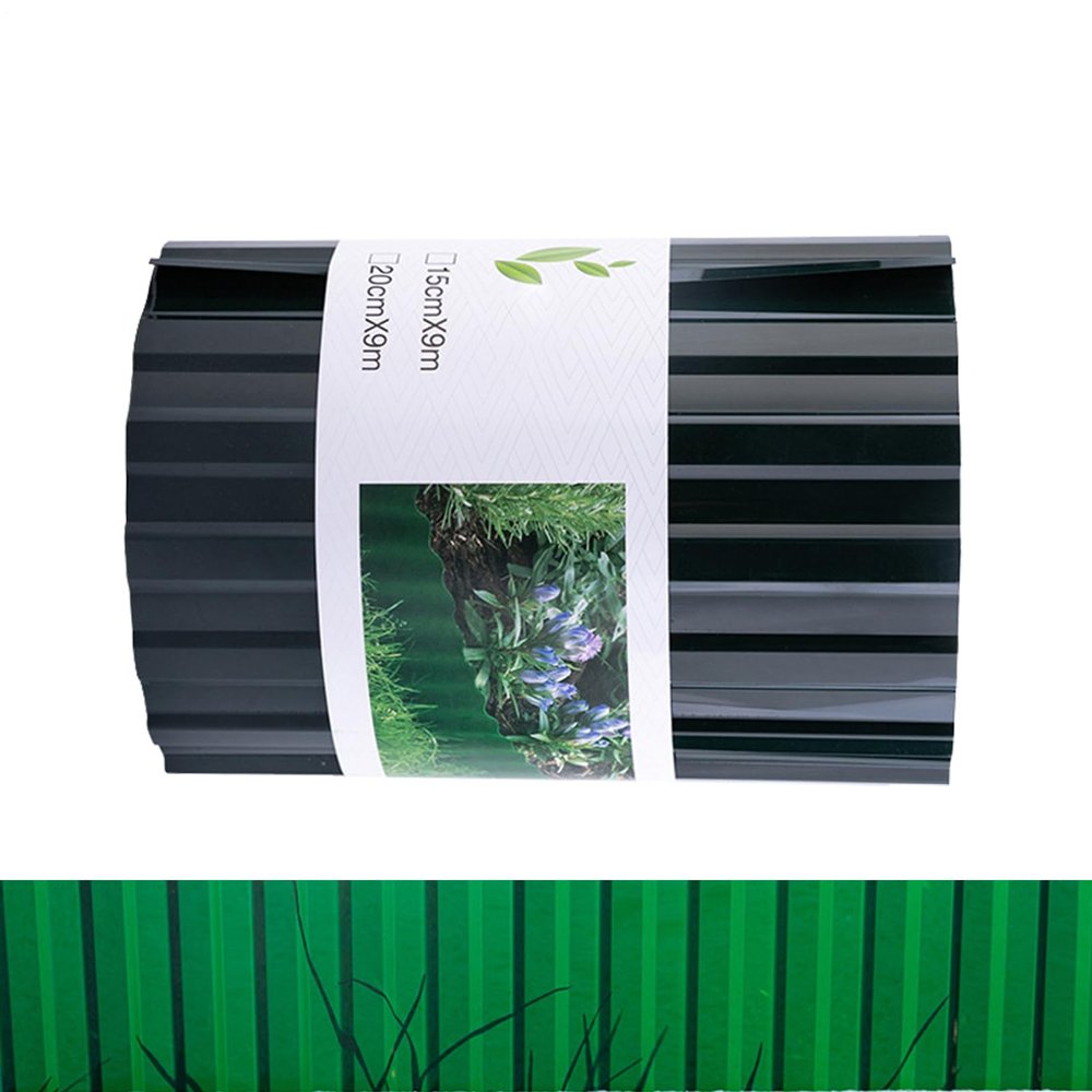 Garden Fence Animal Barrier with Rounded Corners and Privacy Screen