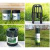 Garden Fence Animal Barrier with Rounded Corners and Privacy Screen view 3