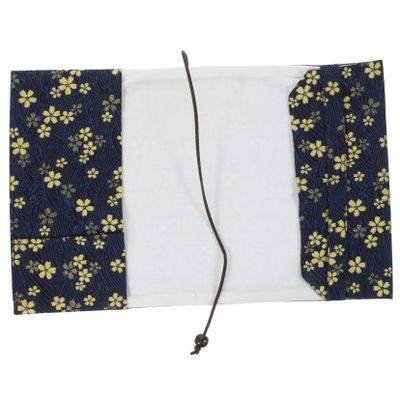 A5 Fabric Book Cover with Adjustable Protection for Hardcover Books
