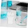 Round Glass Sample Container with Stopper and Lid for Laboratory Samples view 2