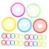 HOMSFOU 4 Sets of Binding Discs for Notebooks, 25 Pieces per Set view 4