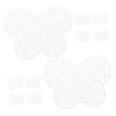 Uonlytech 10-Piece Creative Butterfly-Shaped Plastic Needle Sheets