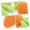 Yardwe Hand-Knitted Carrot Charms (2 Pieces) view 3