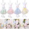 ZBIianxer Charm Easter Bunny Plush Toy view 2