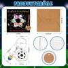 Augesak Keychain School Child Guardian Angel Football view 2