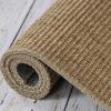 Handmade Natural Sisal Rug with Coarse Texture, Beige view 2