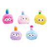 Car Decor – 5-Piece Cute Coal Ball Plush Dashboard Decorations view 1