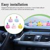 Car Decor – 5-Piece Cute Coal Ball Plush Dashboard Decorations view 2