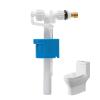 Universal Toilet Cistern Fill Valve, Quiet & Water-Saving view 1