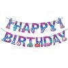 Gleemix Mermaid Happy Birthday Banner view 1
