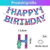 Gleemix Mermaid Happy Birthday Banner view 2