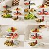 LUOFENG Multi-Tier Cupcake Stand and Dessert Display Organizer view 2
