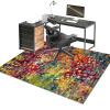 PaGuvFng Office Chair Mat 90 x 110 cm for Hard Floors view 1