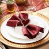 Heart-Shaped Napkin Holder Rings view 4