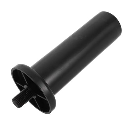 TOGEVAL Dumbbell Bar Adapter Sleeve with Flat Head, PP, Black, 1 pc