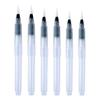 Water Brush Pens, Flat Tip, Refillable, for Gouache, Watercolor, Art, Illustrations, Painting, 3/6 Pack view 1