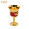 KHIronHive Aesthetic Gold Wine Cup view 4