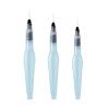 Water Brush Pens, Flat Tip, Refillable, for Gouache, Watercolor, Art, Illustrations, Painting, 3/6 Pieces view 1