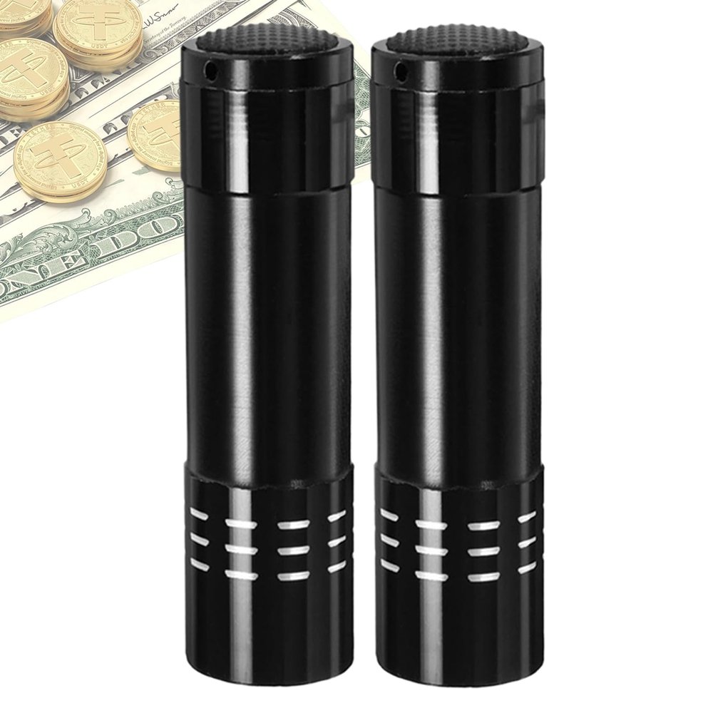 Flashlight-Shaped Secret Stash, 2 Pieces