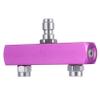 ULTECHNOVO Dual-Head Aluminum Alloy Pressure Washer Nozzle Adapter view 1