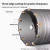 Core Drill, 120 mm, M22 Mount for SDS PLUS/MAX, for Concrete, Stone and Brick view 4