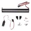 PLOQAZEH Adjustable RC Car Roof Light Bar, 135 mm, for 1/10 SCX10, Wraith, Capra, TRX4, TRX6 and CC01 Crawlers view 1