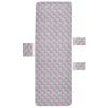 Decorative Chaise Lounge Cover, Soft and Durable, 85 x 30 in, Light Blue and Rouge view 2