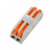 JRBJWYVV 5-Piece Design, 2-Pin, 10-Piece SPL-2-Type Compact Wire Connector Conductor Terminal Blocks with Lever view 2