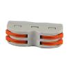 JRBJWYVV 5-Piece Design, 2-Pin, 10-Piece SPL-2-Type Compact Wire Connector Conductor Terminal Blocks with Lever view 3