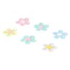 Crochet Flower Appliqué, 28 mm, 20 Pieces view 3