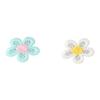 Crochet Flower Appliqué, 28 mm, 20 Pieces view 4