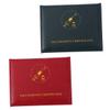 Housoutil PU Leather Vaccination Card Holder, 2-Pack, with Two Card Slots view 1