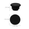 22 mm Bicycle Handlebar End Caps, 10-Pack, Rubber view 2
