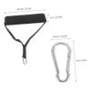 Abaodam Fitness Replacement Resistance Handles, 6 Pieces, Black ABS view 4