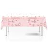 Gleemix 130x220cm Rose Gold Bride to Be Tablecloth view 1