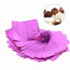 ZenithAur Candy Wrappers - 100 Pieces Light Purple view 3