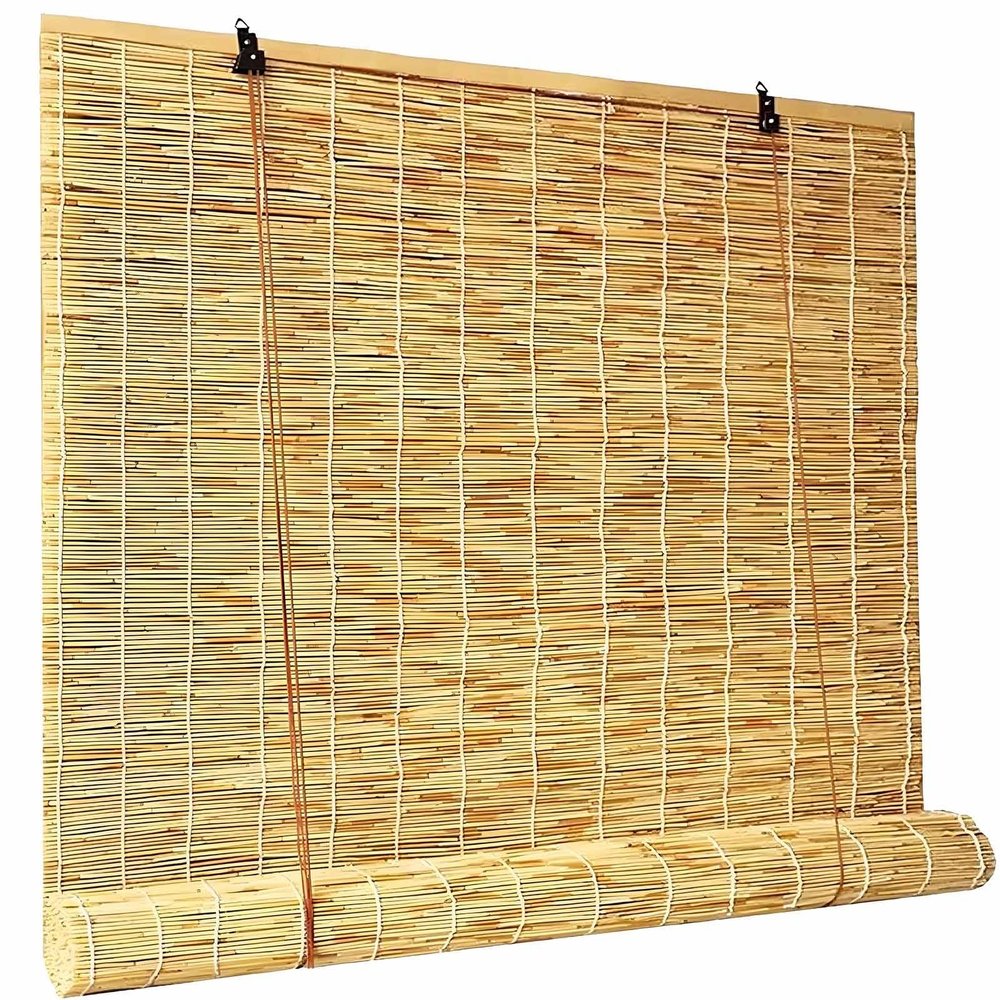 Bamboo Roller Shade for Windows