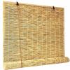 Bamboo Roller Shade for Windows view 1