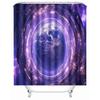 3D Space Planet Galaxy Shower Curtain, 220 x 200 cm view 3