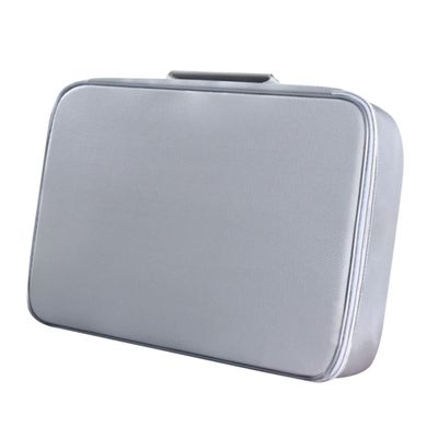 VILLFUL Fireproof Briefcase with Document Folder, Silver