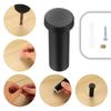JiuXinYuKeJi 4-Pack Black Coat Hooks view 4