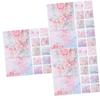 Uonlytech 3 Sets Decorative Scrapbooking Paper for DIY Albums, Journaling and Crafts, 72 Sheets view 1