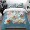 Pink and White Floral Duvet Cover Set, 200 x 230 cm view 1