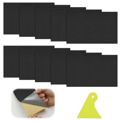 YFLeomry 10-Pack Self-Adhesive Leather Patches 10x20cm