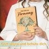 Confirmation Gift for Boys and Girls, Wooden Money Gift with Stand, Tree of Life Confirmation Gift view 4