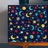PLIGREAT 3 Sheets Cartoon Star Moon Transfer Stickers view 2