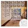 EPYBJYWQ Hanging Room Divider Panels, White, 39 x 39 cm, 2 Pieces view 1
