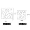 EPYBJYWQ Hanging Room Divider Panels, White, 39 x 39 cm, 2 Pieces view 2